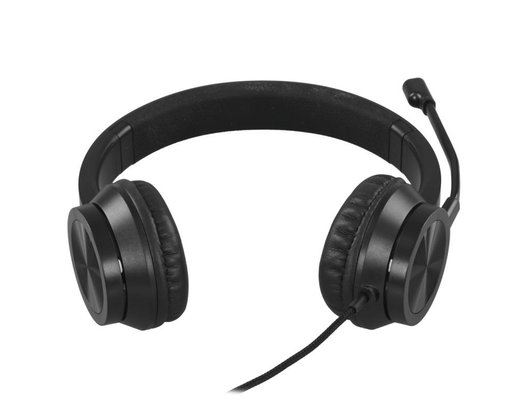 Наушники с микрофоном проводные Defender Tune 150 черные